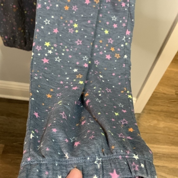 Jaclyn Womens Knit Pajama Pants in Lucky star print size large - Picture 4 of 5